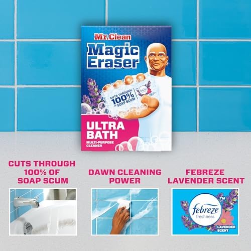 Mr Clean Magic Eraser Sponge with Febreze Lavender Scent 5ct
