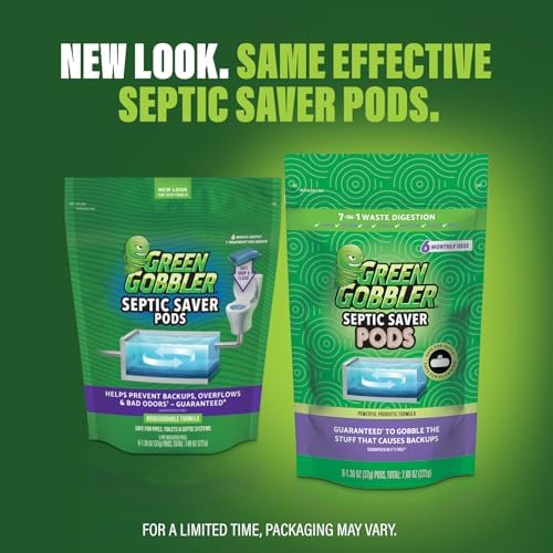 Green Gobbler Septic Saver Packets - 12 Month Supply