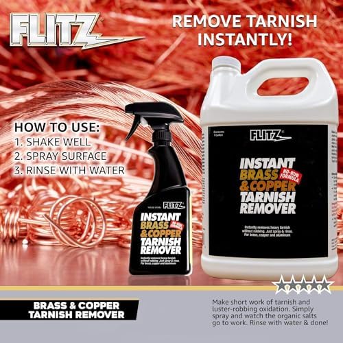 Flitz Instant Brass and Copper Tarnish Remover 16oz 1