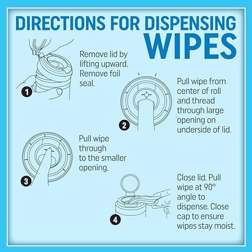 MiracleWipes for Stainless Steel 60 Count 1