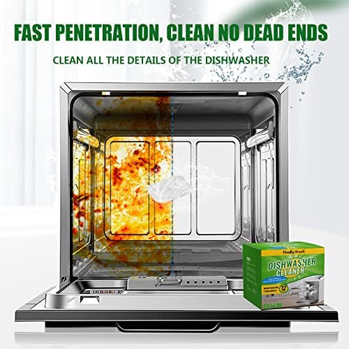 Finally Fresh Dishwasher Cleaner Tablets 12 Count