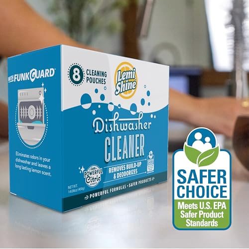 Lemi Shine Natural Dishwasher Cleaner 8 Count 1