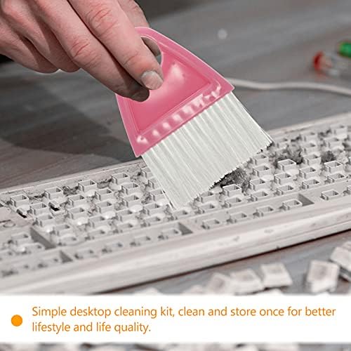 Mini Broom and Dustpan Set 2 Pack for Desktop Cleaning