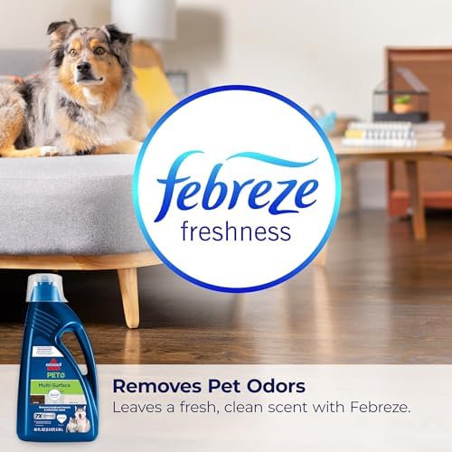 Bissell Multi-Surface Pet Detergent with Febreze Freshness 80 oz 1