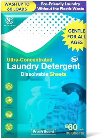 Soluble Care Whole House Cleaning Sheet 5-Pack Bundle
