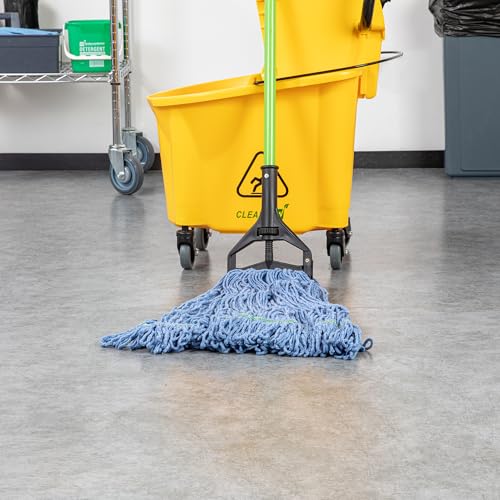Restaurantware Mop Head Refill - 24 Ounce Cotton Blend Machine Washable 1