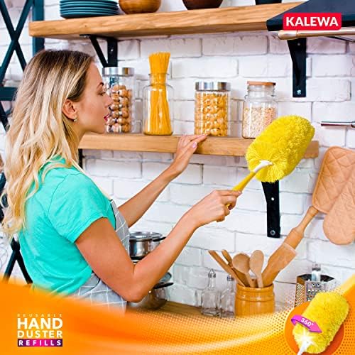 KALEWA Microfiber Swiffer Duster Refills 2 Pack Heavy Duty