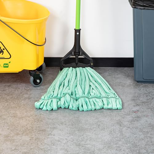 Restaurantware Mop Head Refill - 24 Ounce Microfiber Loop End Machine Washable