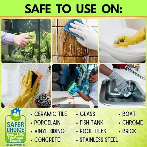CLR Calcium Lime Rust Remover Kit with Microfiber Tools