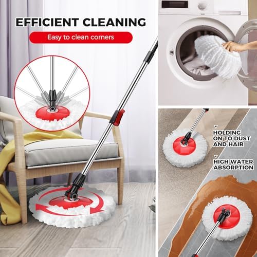 Gadhra Spin Mop and Bucket Set with Wringer 1