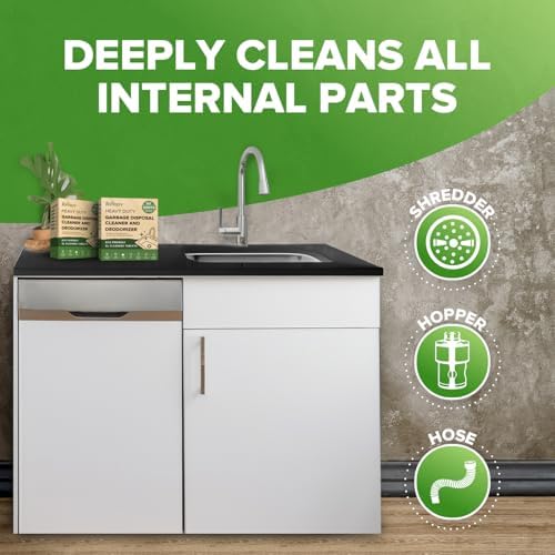 Renuv Garbage Disposal Cleaner Tablets 12 XL One Year Supply
