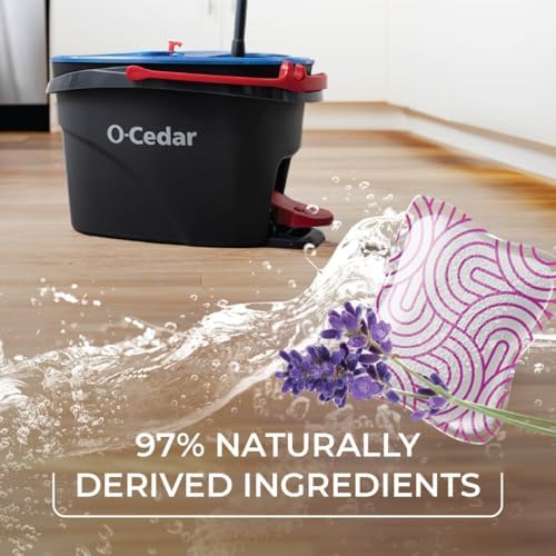 O-Cedar EasyWring Microfiber Mop Bucket Set