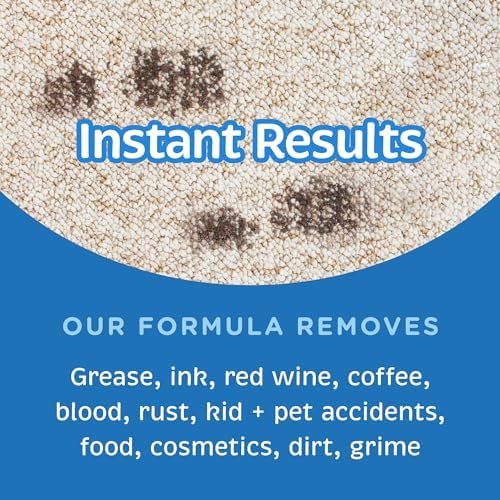 Folex 2 Instant Carpet Spot Removers Reusable Microfiber Cloths - 4 Pack
