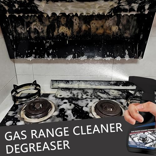 120ML Gas Stove Cleaner Degreaser for Kitchen Oil Stains