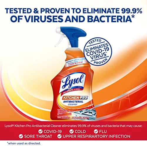 Lysol Pro Kitchen Cleaner 22oz Citrus Scent