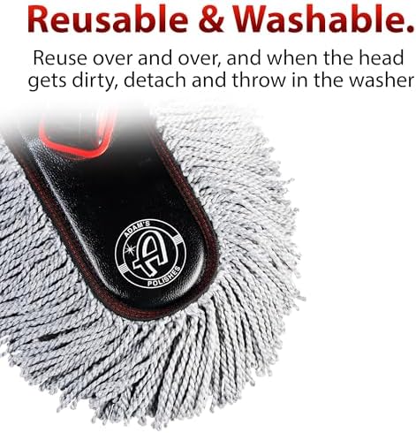 Adams Polishes Microfiber Duster - Large Car Duster Kit with Extendable Handle
