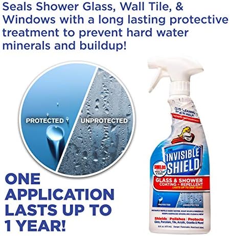 Invisible Shield Glass Shower Coating Spray 2 Pack 16 oz