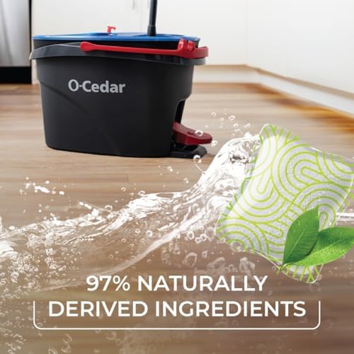 O-Cedar EasyWring Microfiber Mop with Citrus PACS