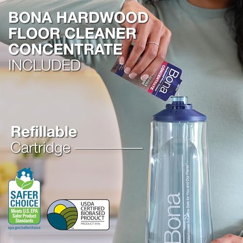 Bona Hardwood Floor Premium Spray Mop with Pad and Concentrate