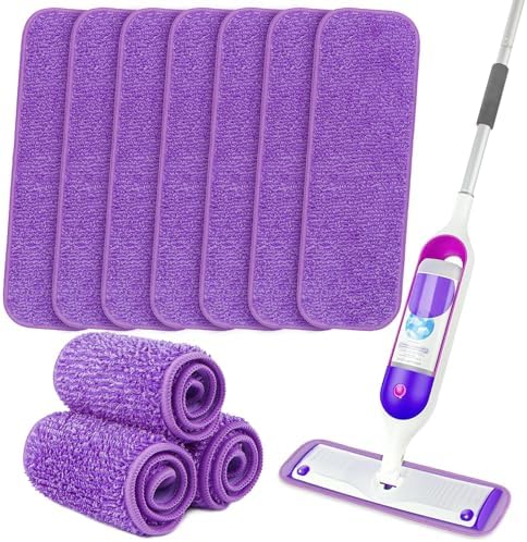 Orighty Reusable Mop Pads 10 Pack for Swiffer PowerMop 1