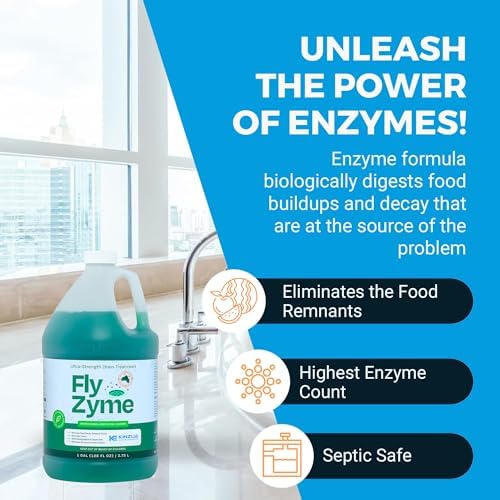 Kinzua Environmental Fly-Zyme Drain Cleaner 1 Gallon 1
