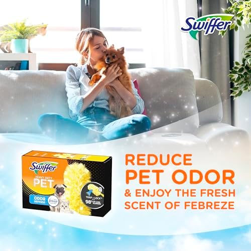 Swiffer Pet Heavy Duty Dusters with Febreze Odor Defense 11 Count
