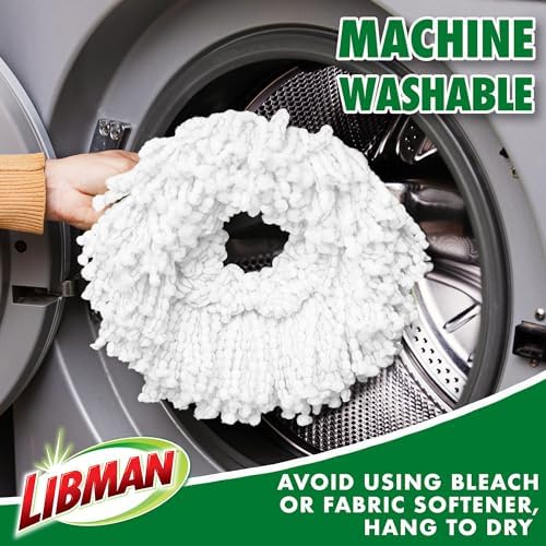 Libman Tornado Spin Mop System with 2 Refill Heads