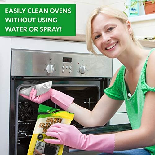 Cadie Degreasing Oven Cleaning Wipes 20 Pack