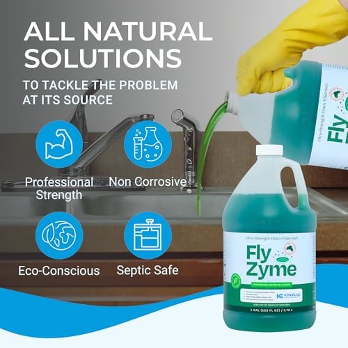 Kinzua Environmental Fly-Zyme Drain Cleaner 1 Gallon 1