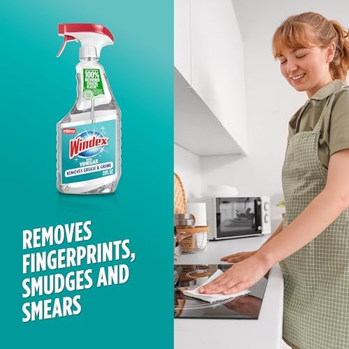 Windex Vinegar Streak-Free Shine Glass Cleaner 23 Oz