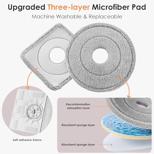 MOPALL Spin Mop and Bucket with Wringer Set