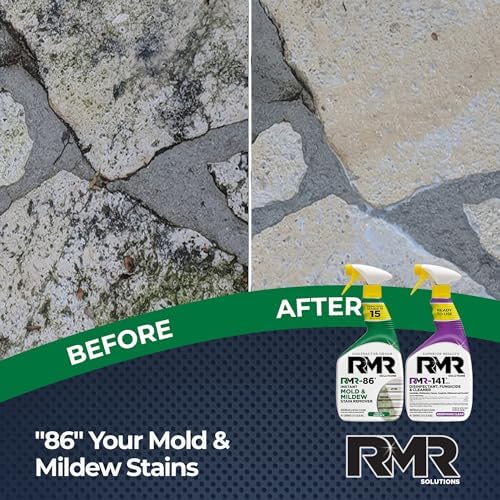 RMR Brands Mold Remover Bundle - 2 Bottles Disinfectant Stain Cleaner