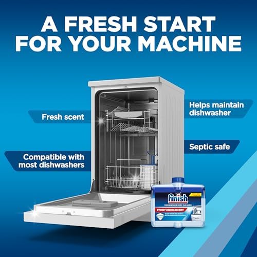 Finish Dishwasher Cleaner Liquid 3 Month Supply 845oz 1