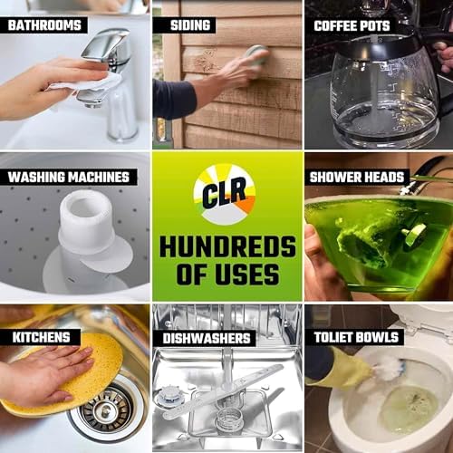 CLR Calcium Lime Rust Remover Kit with Microfiber Tools