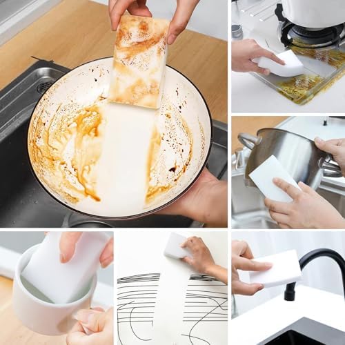 SmilePowo 50 Pack Magic Cleaning Sponges 1