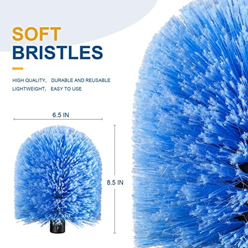 VITEVER Twist-On Cobweb Duster Head Brush