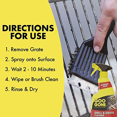 Goo Gone Grill and Grate Cleaner Spray 2 Pack