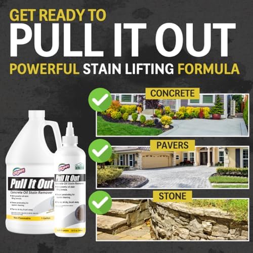 CHOMP Pull It Out Concrete Oil Stain Remover 32 Fl Oz