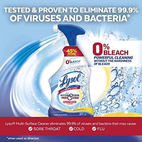 Lysol Hydrogen Peroxide Multi-Purpose Cleaner Spray 32 Fl Oz