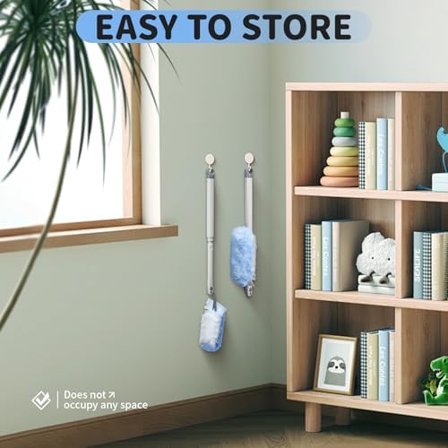 Kucbraly 30-Count Duster Refills 3ft Handle for Swiffer