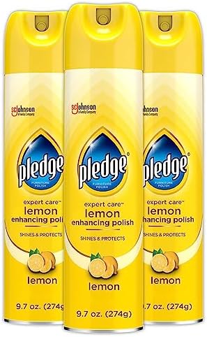 Pledge Enhancing Polish Spray 97oz Pack of 3