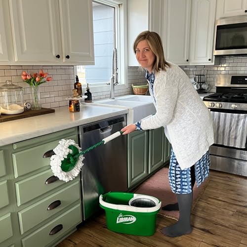 Libman Tornado Spin Mop System with 3 Refill Heads