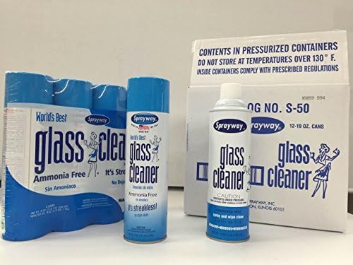 Sprayway 443331 Ammonia Free Glass Cleaner 19 Oz 4-Pack 1