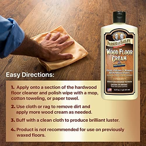 Parker Bailey Wood Floor Cream - Safe Shine Restorer