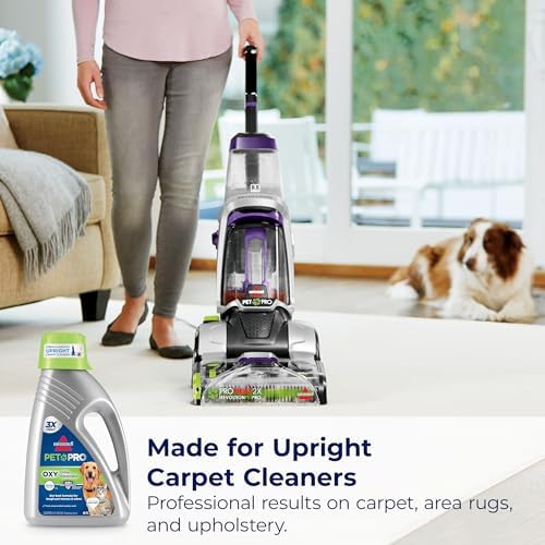 Bissell Professional Pet Carpet Cleaner Shampoo 48 Ounce Silver