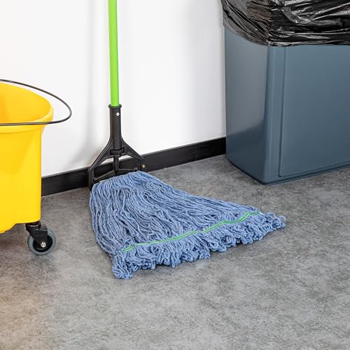 Restaurantware MOP Head - 32 Ounce Cotton Blend Machine Washable Loop End Refill