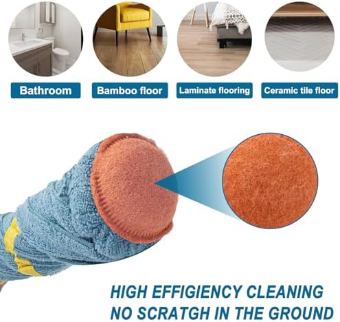 KeFanta Self-Wringing Twist Mop for All Floors