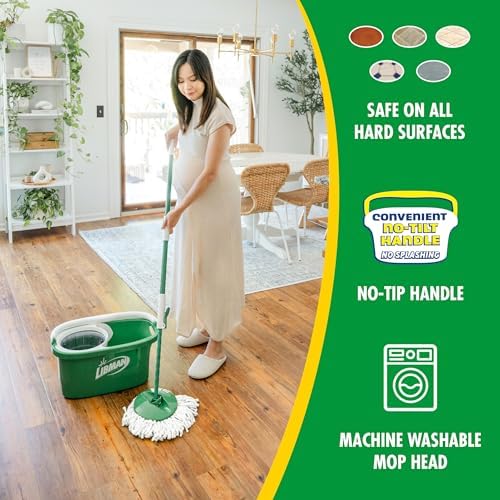 Libman Tornado Spin Mop System with Bucket and Wringer