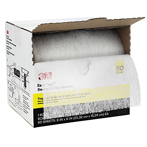 3M Easy Trap Sweep and Dust Sheets 8x6 1 Roll