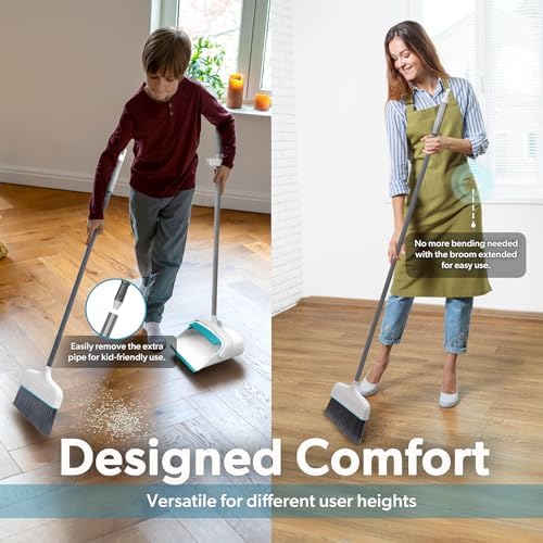 BLACKDECKER Butler Broom Dustpan Set